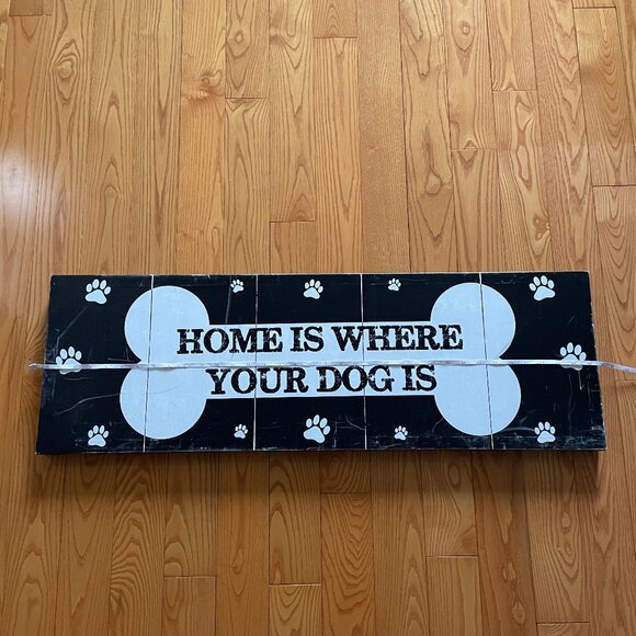 Home Is Where Your Dog Is Canvas Art - Picture 2 of 12